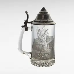 Canadian Goose Glass Stein