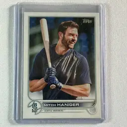 2022 Topps Series 1 Photo Variation Mitch Haniger #80