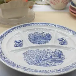 Vtg Snack Plate