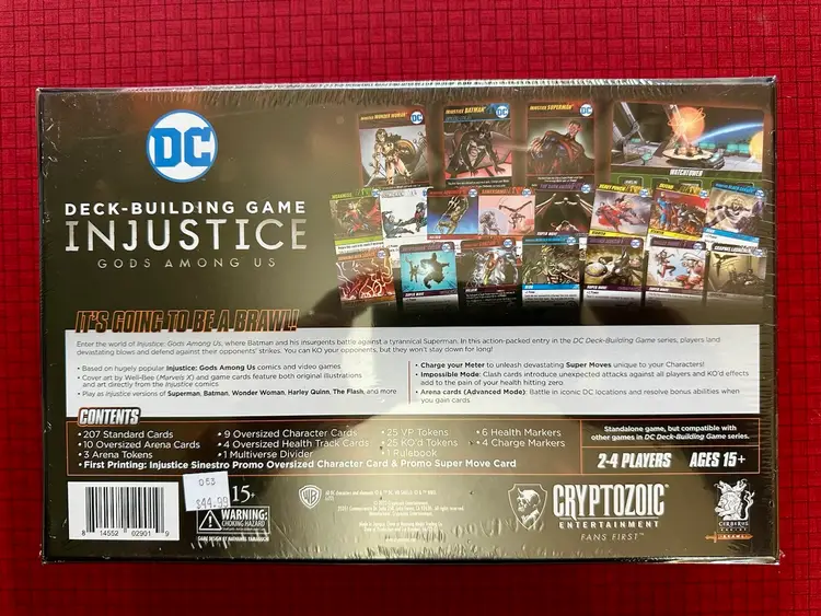 DC Comics Deckbuilding Game: Injustice