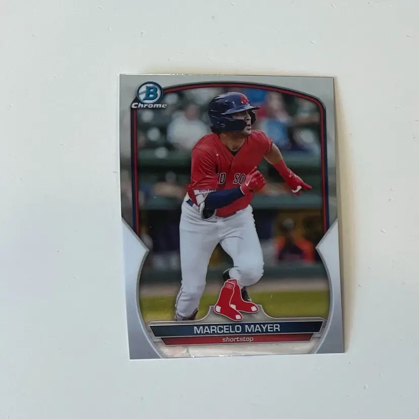 Marcelo Mayer 2023 Bowman Chrome Boston Red Sox