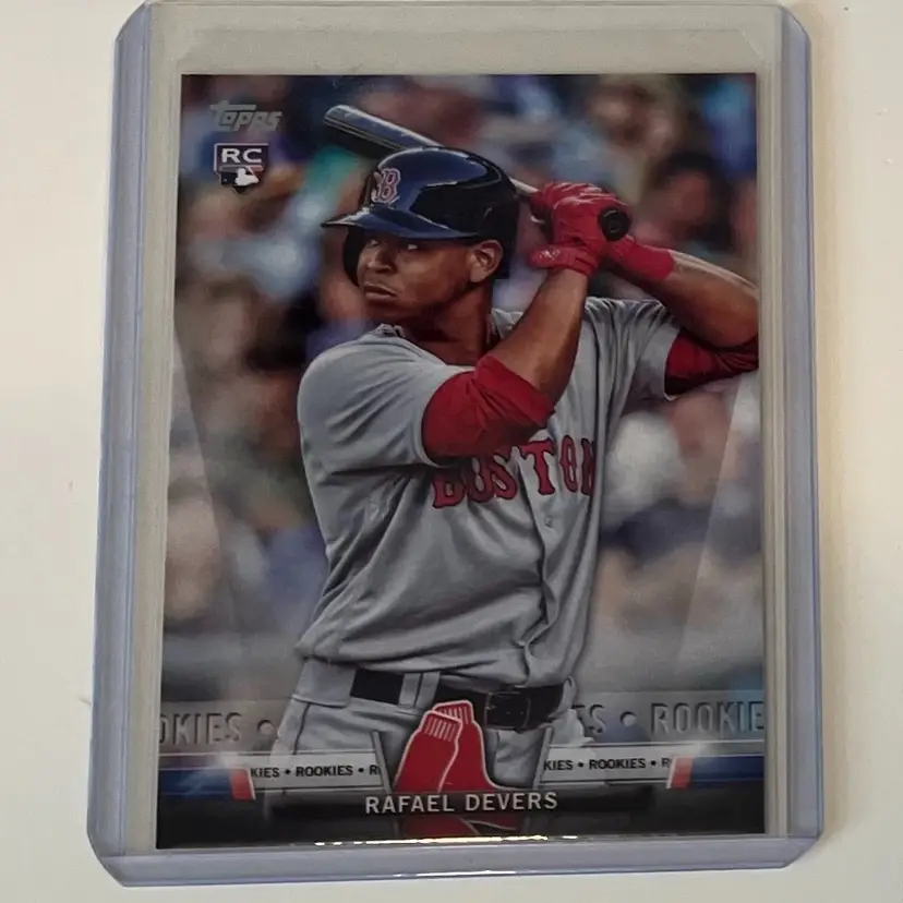 Rafael Devers RC Topps Salute Boston Red Sox