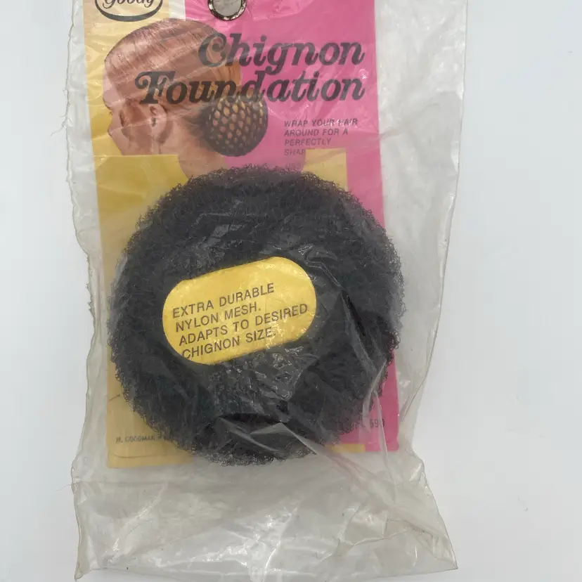 Goody Chignon Foundation Hair Wrap - New Old Stock 1960's-1970's