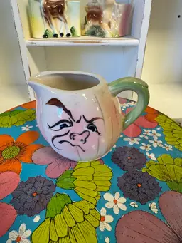 Vintage Anthropomorphic Garlic Creamer Japan