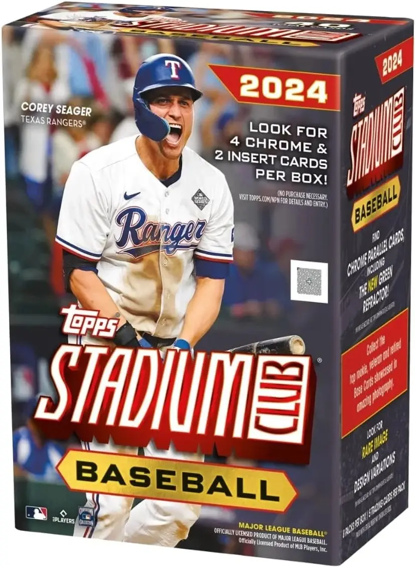 2024 Topps Stadium Club Baseball 8-Pack Blaster Box