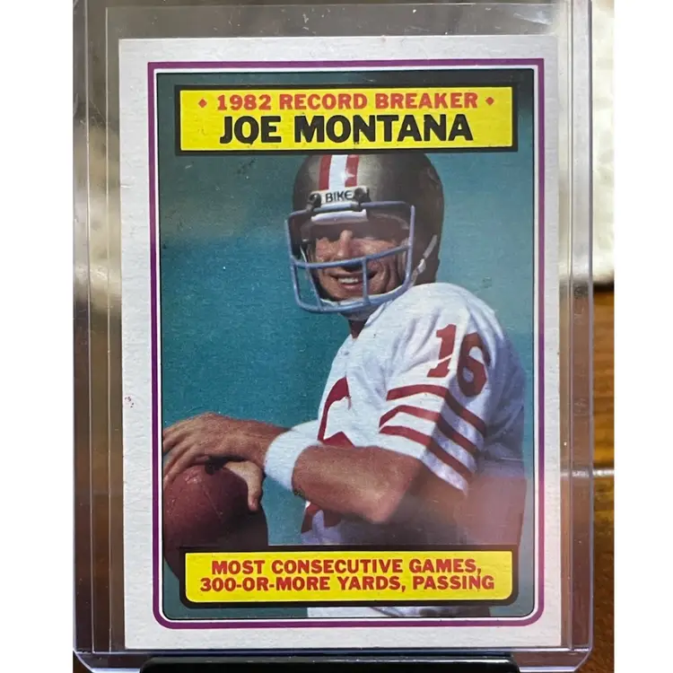 1983 Topps Joe Montana