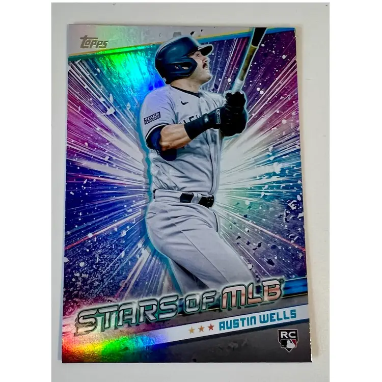 Austin Wells RC Stars Of MLB New York Yankees