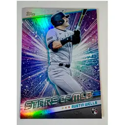 Austin Wells RC Stars Of MLB New York Yankees