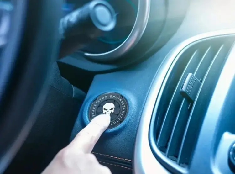 Punisher Start Button Cover