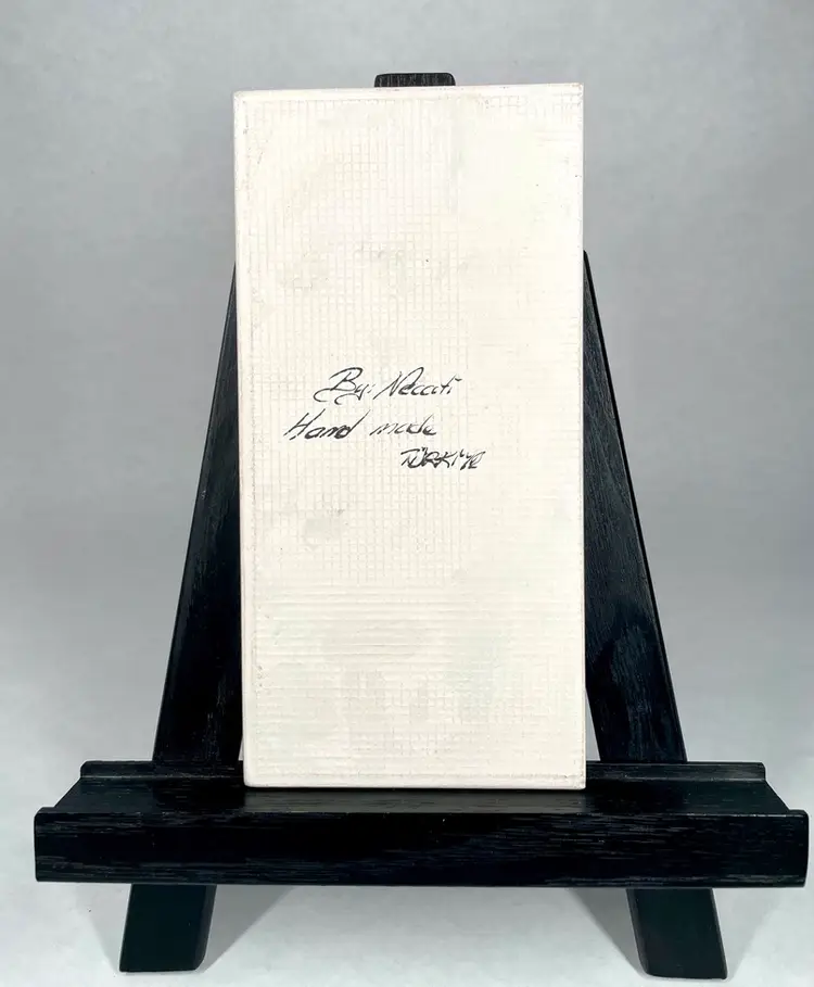 Whirling Dervish Mevlevi Order Sufi Tradition Spinning Dancer Hand Painted Decorative Tile