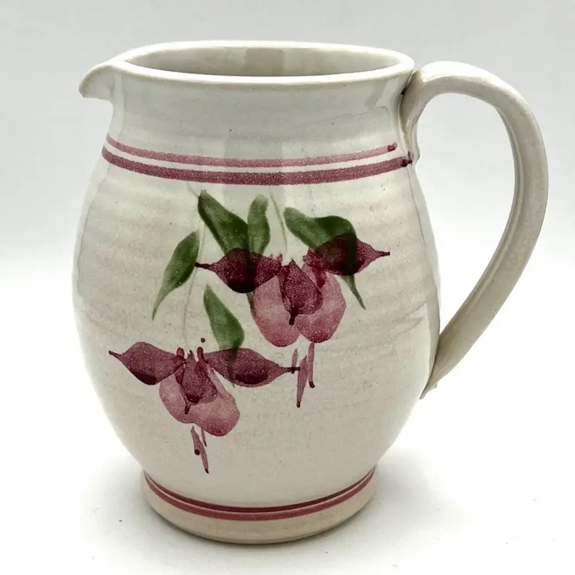 Pottery: O’Hare Stoneware Flower Pitcher