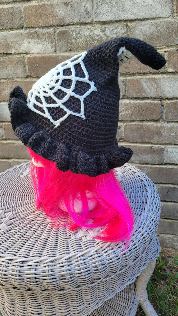 Spider Web Witch Hat