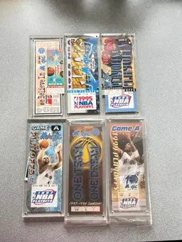 Orlando Magic Game Day Ticket Giveaways 1994-1999