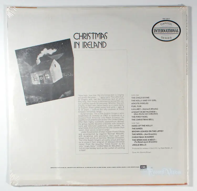 Little Dublin Singers - Christmas in Ireland (1975) [SEALED] Vinyl LP • Holiday