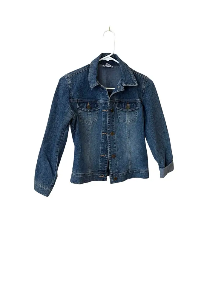 Ann Taylor Loft Jean Jacket Size OP