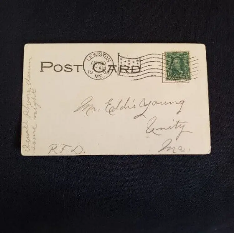 Comic Postcard - A NEW INVENTION What's The Use O' Hustling - c1908 Antique