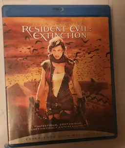 Resident Evil: Extinction Blu-ray - Action-Packed Sci-Fi Thriller