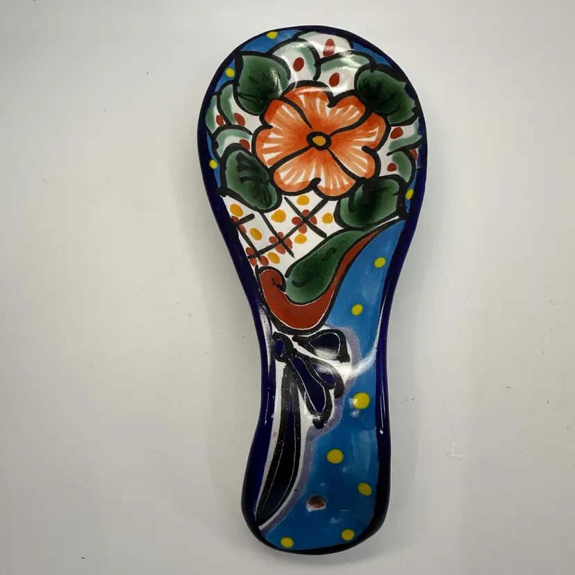 Talavera Spoon Rest 8”