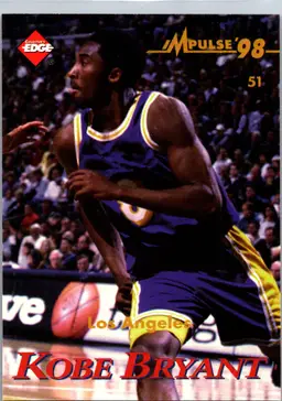 Collectors Edge Impulse 98 Kobe Bryant Rookie