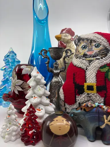 Glass Trees🌲Holiday 🎅🏻& Vintage Variety 