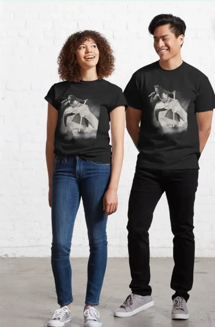 Tortured Poet Short Sleeve Preshrunk Cotton Tee S-5X//rocker Aesthetic 