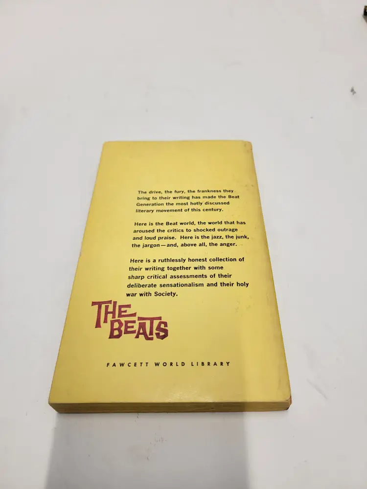 The Beats Seymour Krim 1st Printing 1960 Paperback Kerouac Mailer