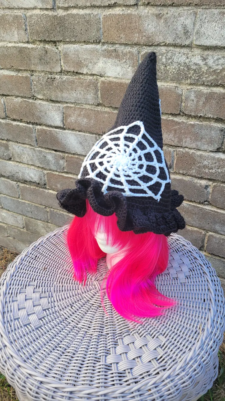Spider Web Witch Hat