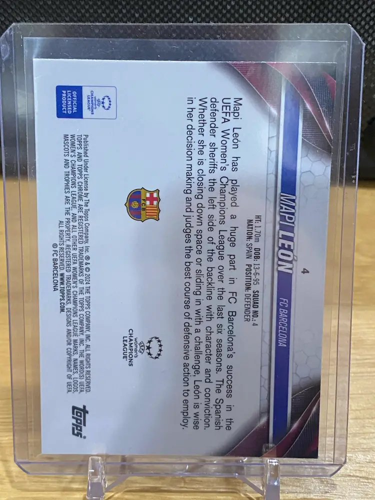 2024 UWCL Mapi Leon Aqua Parallel