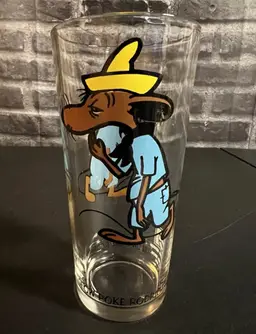 Slow Poke Rodriguez Pepsi Glass 1973 Looney Tunes Warner Bros 12 Oz