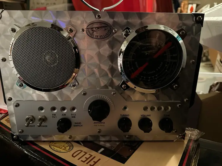 Spirit Of St Louis Field Radio w/ Cassette Player 