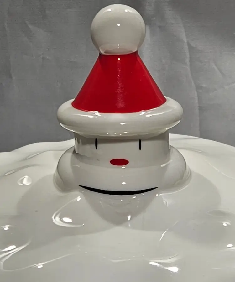 Alessi 'Let it Snow' Hand Decorated Biscuit Box