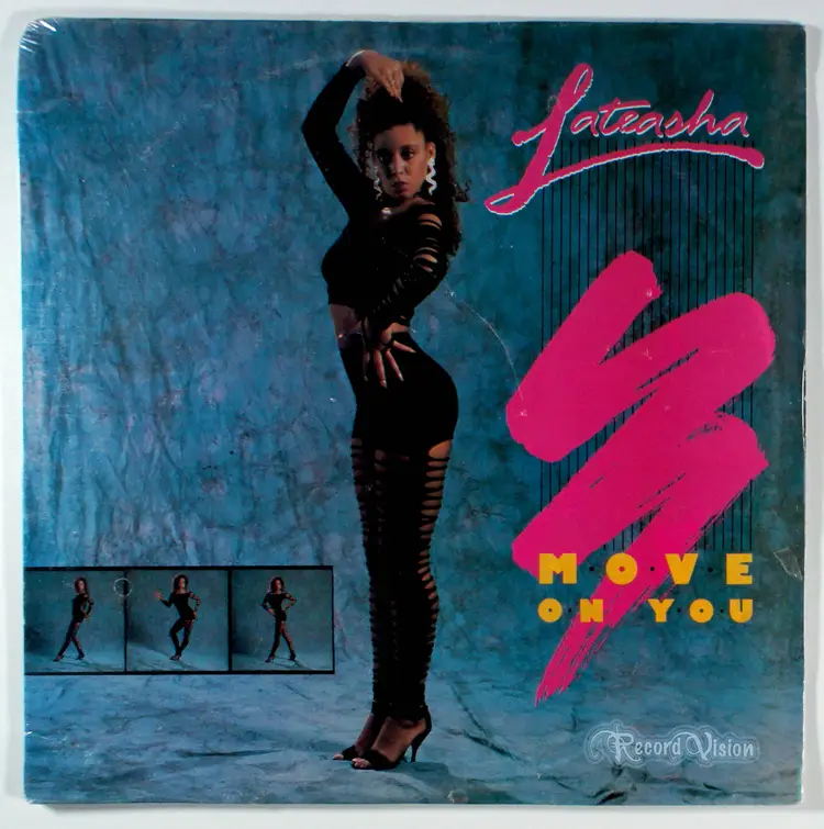 Lateasha - Move On You (12" Single) (1988) [SEALED] Vinyl 12" Single • Remix