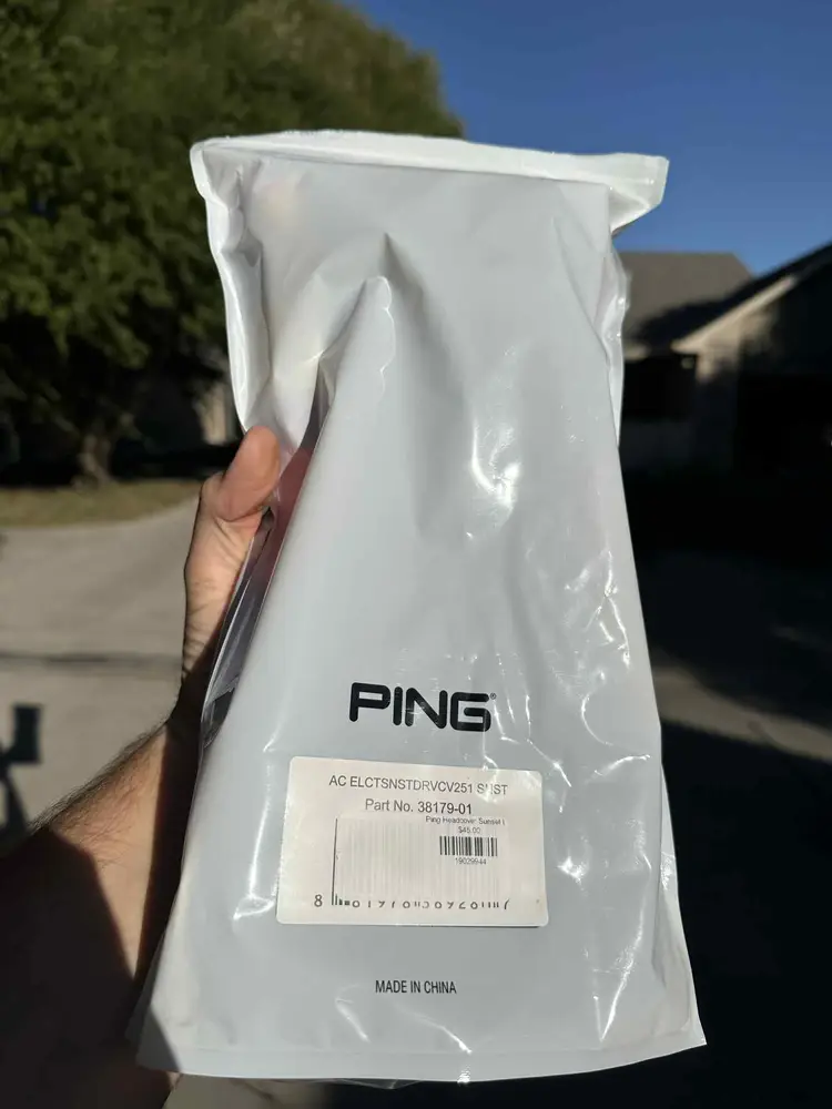 LE Ping Electric Sunset Driver Headcover