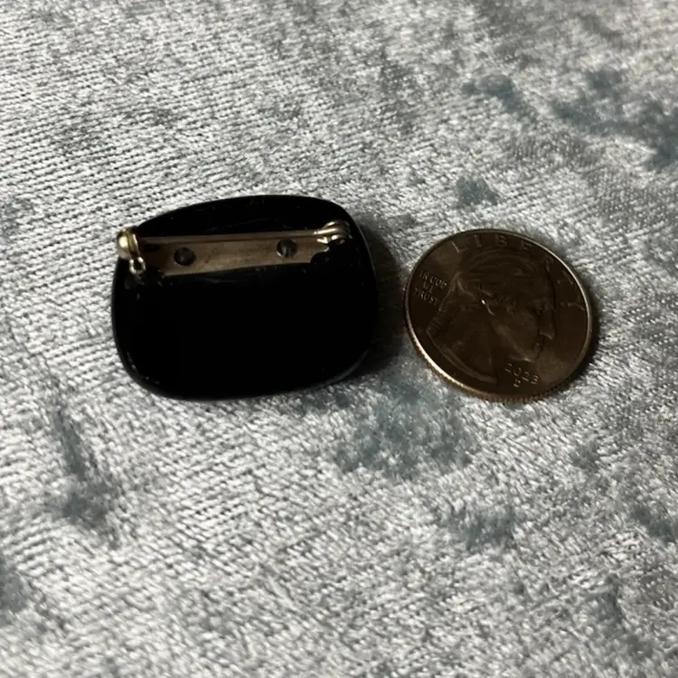 Dichroic Fused Glass Brooch