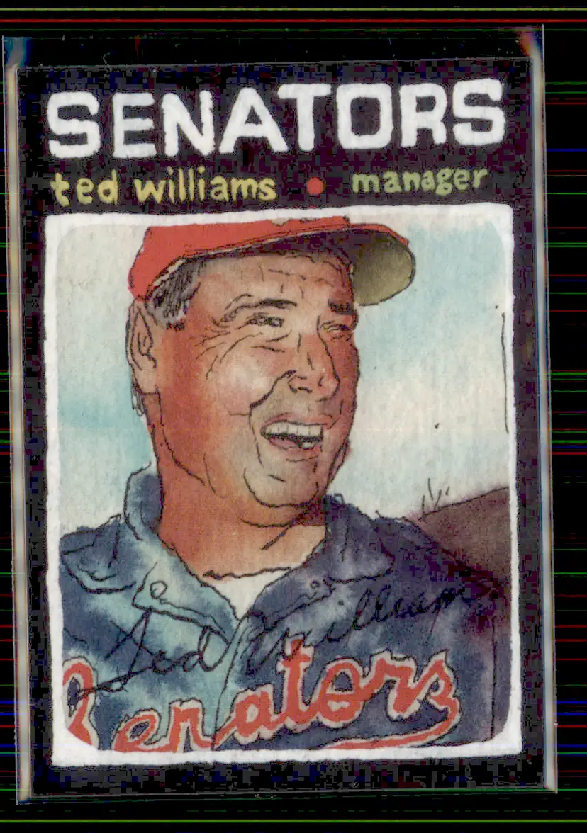 Ted Williams 2025 Topps Shoebox Treasures #97 - Washington Senators - (153-282)