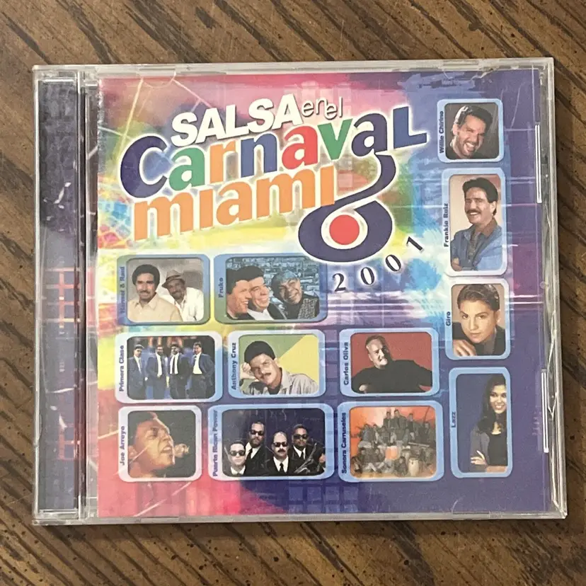 Salsa En El Carnaval Miami 2001 Universal CD by Various Latin Artists Spanish
