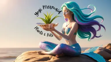 Yogi Mermaid Plants & Pots