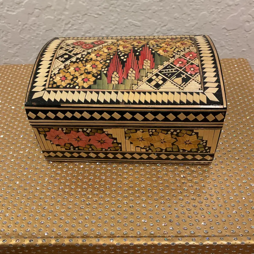 21 Russian Folk Art Trinket Box