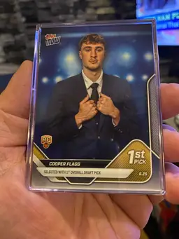 Topps Now Cooper Flagg RC’s Dallas Mavericks