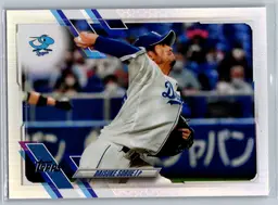 Daisuke Sobue 2021 Topps NPB Parallel /150 Chunichi Dragons Baseball Card #93