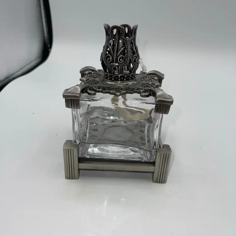 Scentier Art Glass Fragrance Lamp Diffuser Lamp Perfume Vintage 5”