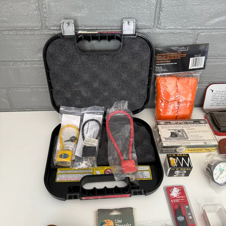 Large Mixed Lot Of Hunting and Tools Items