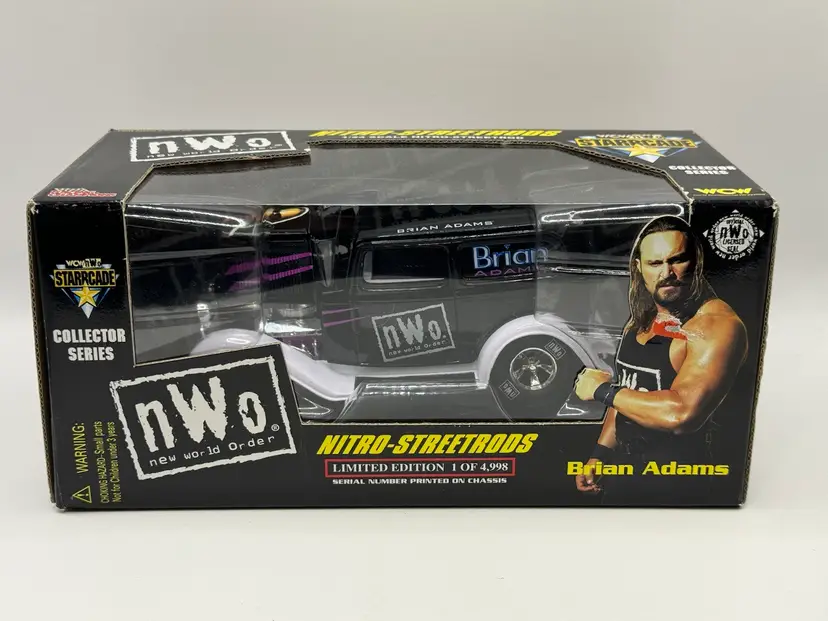 NWO Nitro-Streetrods - StarCade - Brian Adams Limited 1-4,998 - WCW - 1:24 - NIB