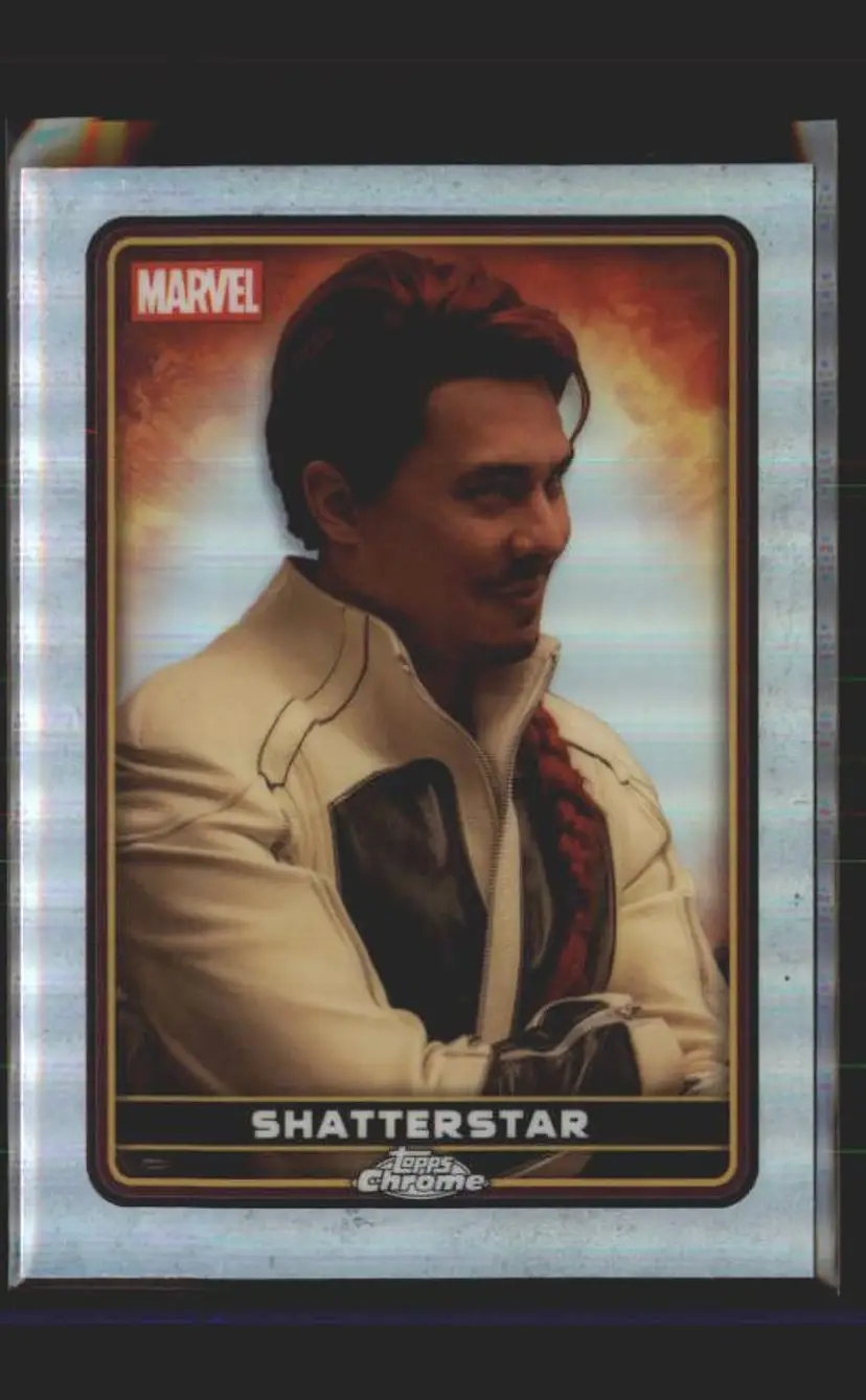 Shatterstar 2025 Topps Chrome Marvel Deadpool #44 Refractor - (140) -