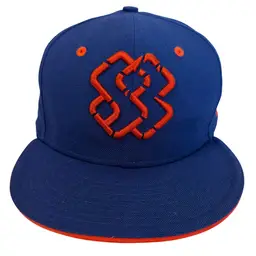 Special Blend Snowboarding Embroidered Flat Brim Fitted Hat - 7  1/2 by New Era