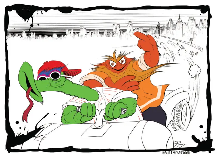 Jawn & Loathing In Philly - Sticker/Magnet