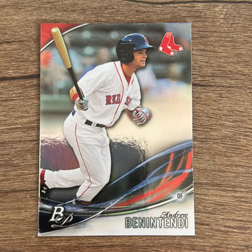 Andrew Benintendi
2016 Bowman Platinum 
Boston Red Sox