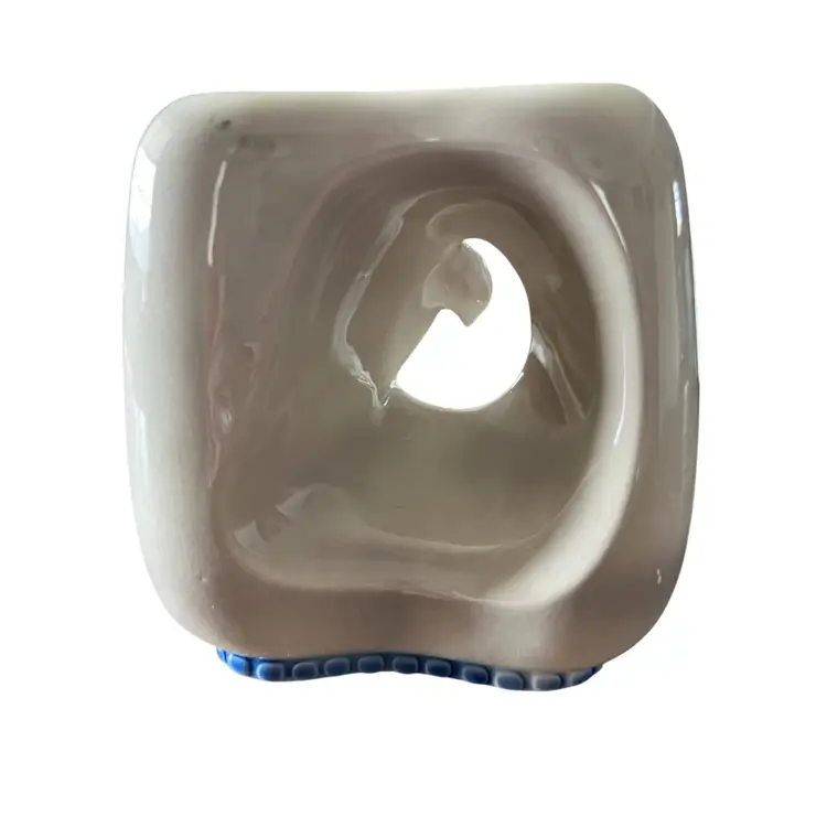 Vintage Blue Bird Vase