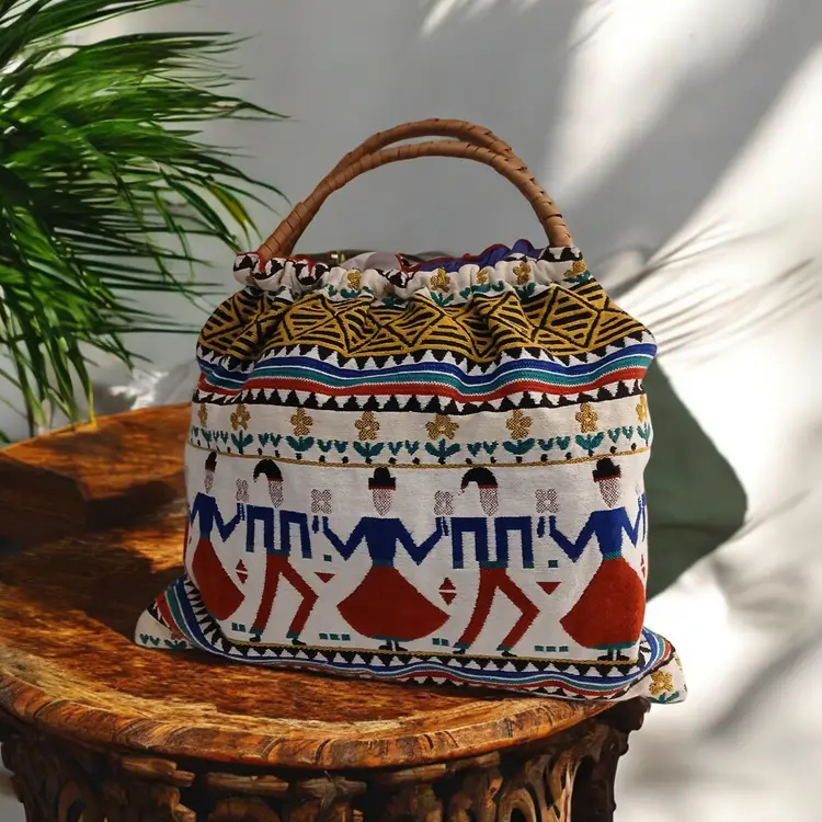 ETHNIC BOHO LARGE TOTE BAG