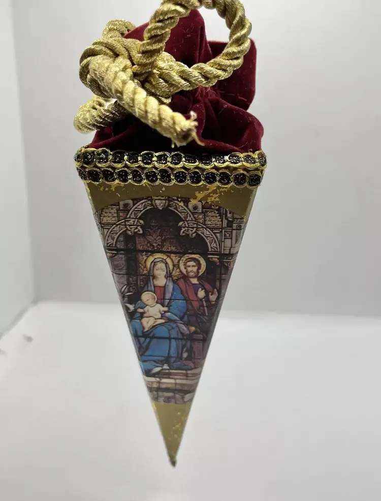 Vintage Gottschalks Treat Box Ornaments, Set Of 5 Vintage Gottschalks NWT